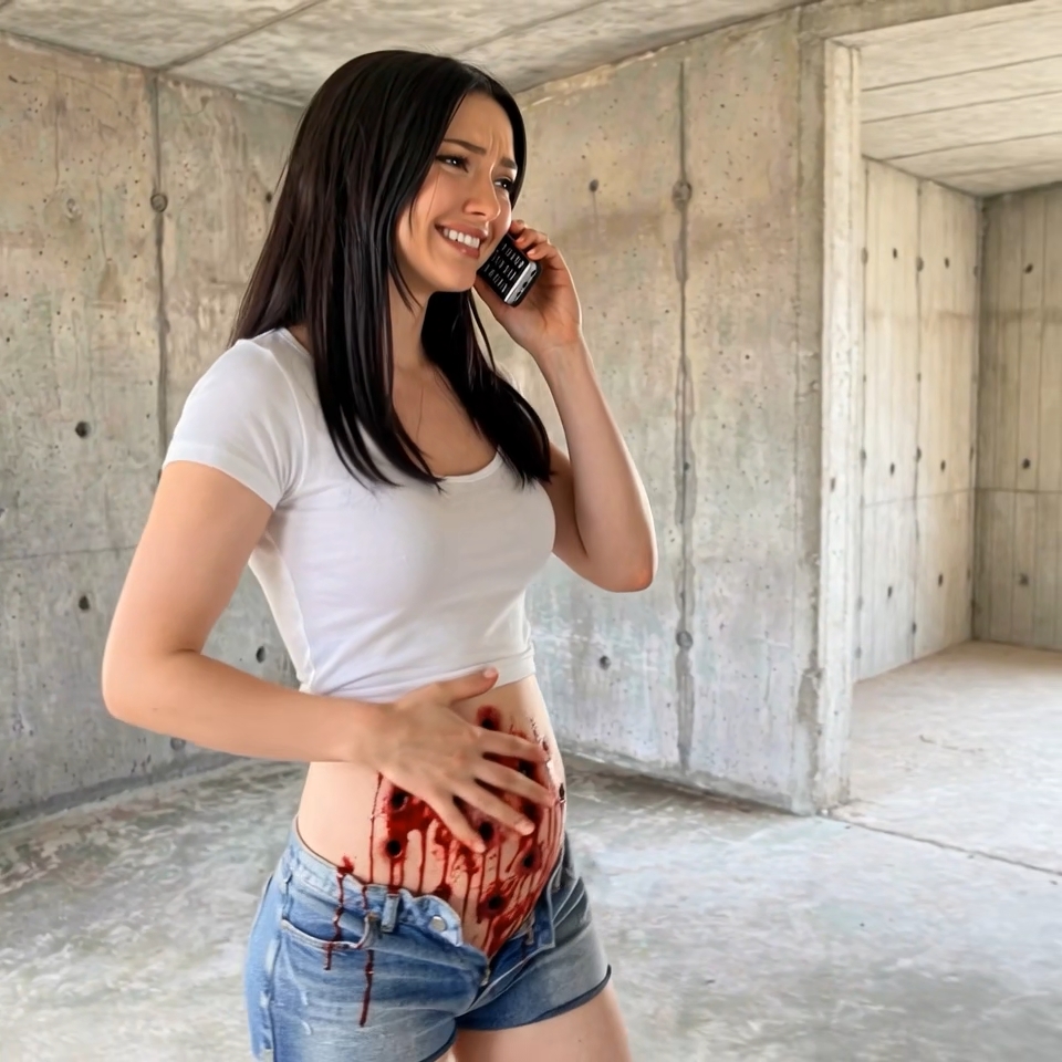 pregnant woman get shot in belly